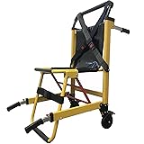 LINE2design EMS Stair Chair 70015-Y Medical Emergency Patient Transfer - 2-Wheel Deluxe Evacuation Chair - Ambulance Transpor