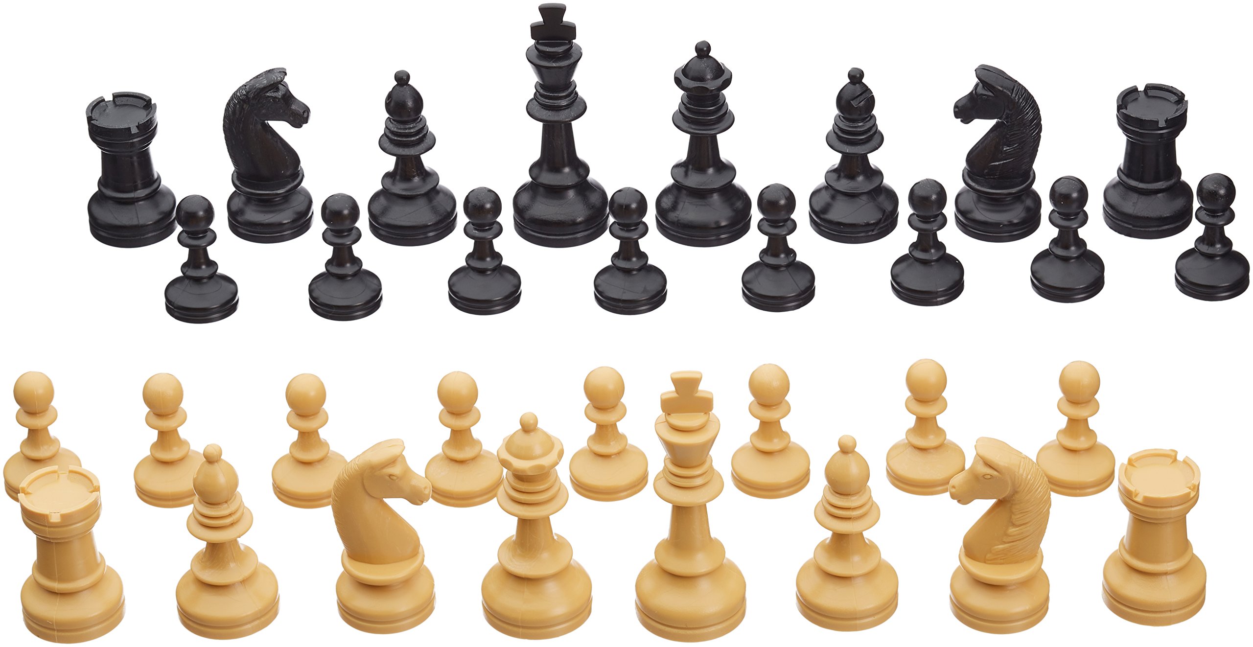 Weible Spiele Plastic Chess Figures King 74 mm Tall