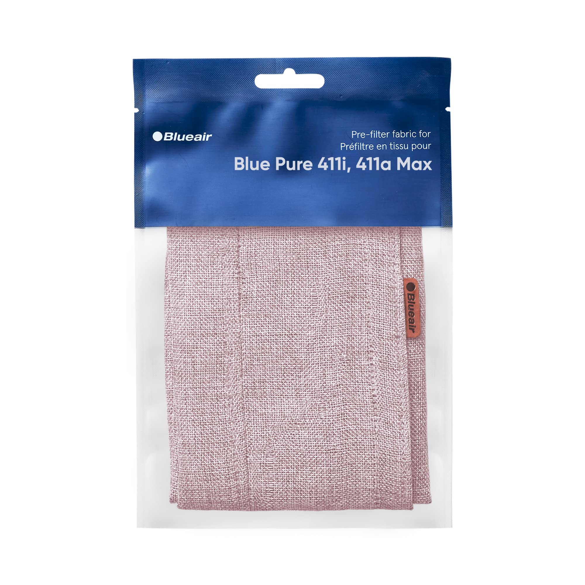 Photo 1 of BLUEAIR Genuine Pre-Filter Blue Pure 411i Max and 411a Max Air Purifiers, Washable Fabric, Sand Pink