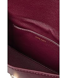 Anne Klein Convertible Box Bag with AK Enamel Turn