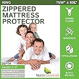 Zippered King Mattress Protector - Bed Bug