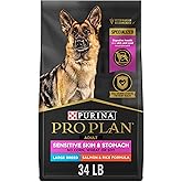 Purina Pro Plan Sensitive Skin & Stomach Large Breed Dry Dog Food, Salmon - 15.4 kg Bag