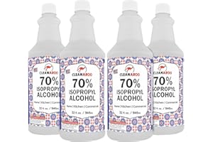 Cleanaroo Isopropyl Alcohol 70% (1 Gal, 4x32oz)