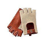 Hanotolo Fingerless Driving Gloves for Men– Soft