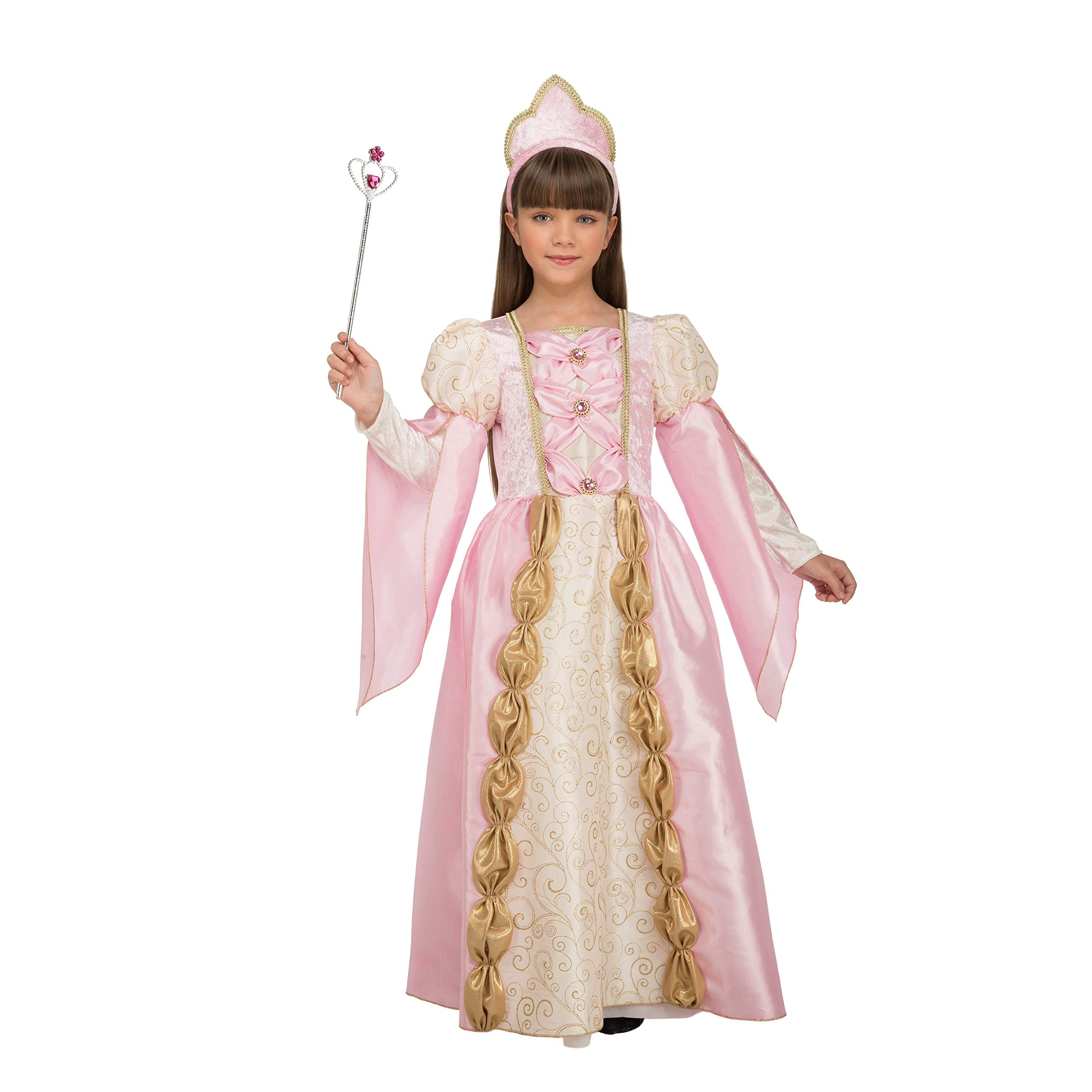 My Other Me – Queen Costume for Girls (viving Costumes) 10-12 años pink