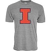 Blue 84 NCAA Mens NCAA Officially Licensed Tri-Blend T-Shirt Vintage Icon Team Color