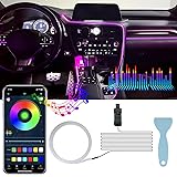 LivTee Smart Car LED Interior Lights with USB