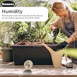 Brannan Max Min Thermometer and Hygrometer – Wall Mounted Greenhouse Gauge view 8
