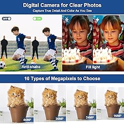 4K Digital Camera,Autofocus 48MP Vlogging Camera