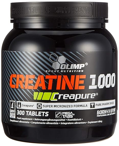 Olimp Creatine 1000 Creapure, 300 Tabletten, 1er Pack (1 x 570 g)