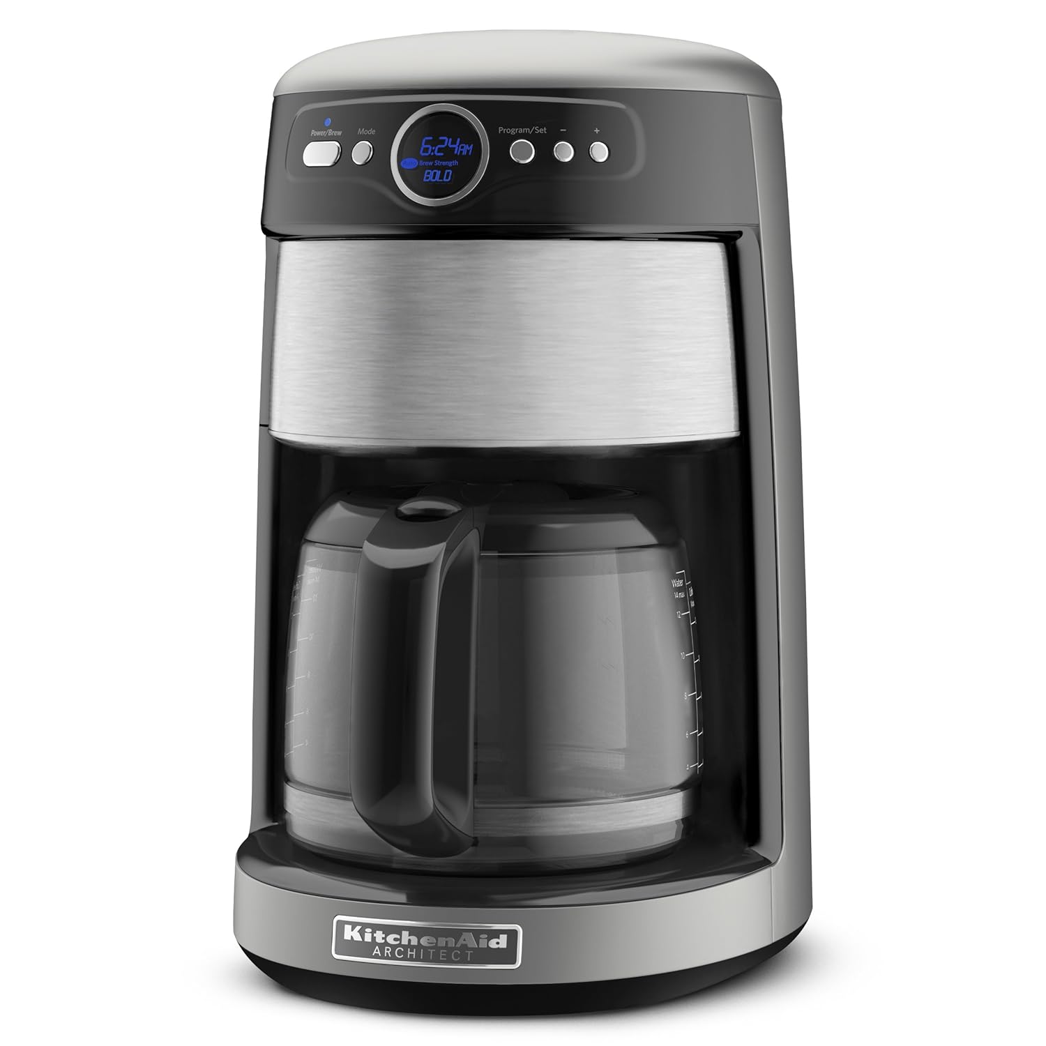 KitchenAid KCM222ACU Architect 14-Cup Glass Carafe Coffee Maker, Contour  Silver: Amazon.ca: Patio, Lawn & Garden