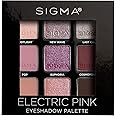 Sigma Beauty Electric Pink Eyeshadow Palette