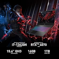 MSI Katana 15 15.6” 165Hz QHD Gaming
