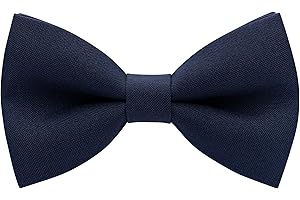 Bow Tie House TM, Mens Bow Ties for any Age Pre-tied Men Bowtie clip on Design for Adults