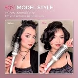 TYMO STYLUX Thermal Brush 1.7 in Dual Voltage Gold view 4