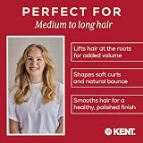 KENT 60mm Volumising Round Brush PF03 Beechwood Bristle Nylon Medium Long Hair view 3