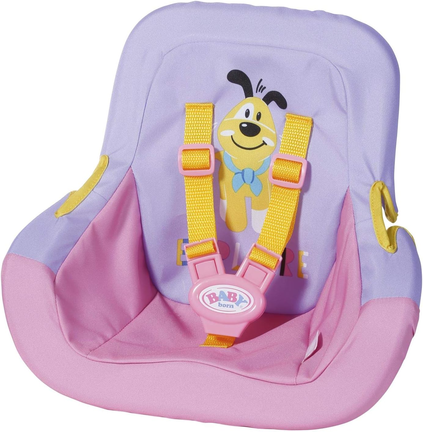 BABY born Car Seat for 43 cm Doll, With Safety Seat Belts