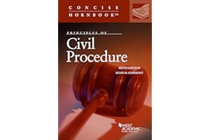 Principles of Civil Procedure (Concise Hornbook Series)