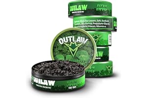 OUTLAW DIP COMPANY Outlaw Dip - Lucky Lipper - Fat Cut - 6 Pack - Tobacco & Nicotine Free Chew