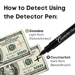 Dri Mark Dual Test Counterfeit Money Detector