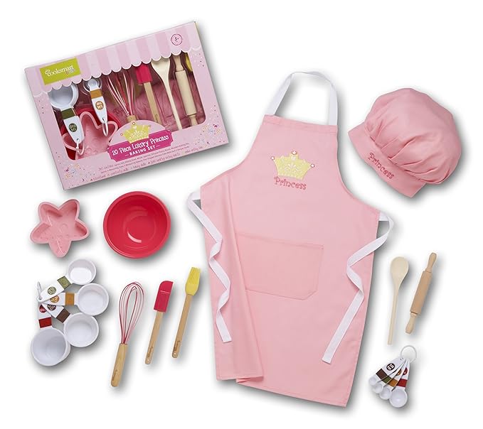 Cooksmart Kids Princess 20Piece Baking Set Amazon.co.uk Kitchen & Home