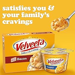 Velveeta Shells and Cheese with Bacon Meal