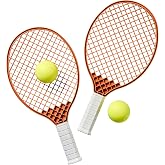 SUNNYLiFE Beach Racket Set, Beach Tennis, 2 Rackets and 2 Balls, PP and TPR Material, Clay Color, with Mesh Carry Bag