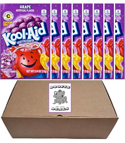 Amazon.com : Kool-Aid Soft Drink Mix, Unsweetened, Lemon-Lime