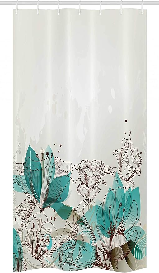 Amazon ターコイズstallシャワーカーテンby Ambesonne レトロ花柄背景とハイビスカス柄シルエットdramatic Romantic Natureアート ファブリック浴室装飾セットwithフック ベージュティール 36 W By 72 L Stall 36x72 シャワーカーテン ホーム キッチン Amazon ターコイズstallシャワーカーテンby Ambesonne レトロ花柄背景とハイビスカス柄シルエットdramatic Romantic Natureアート ファブリック浴室装飾セットwithフック ベージュティール 36 W By 72 L Stall 36x72 シャワーカーテン ホーム キッチン