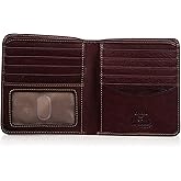 Tony Perotti Men's Italian Leather Bifold Wallet With Card Holders, Pocket Size 4.25"(w), ID Window - Eco-Friendly Vegetable-Tanned Full Grain Leather Wallet Made in Italy