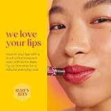 Burt's Bees Lip Shimmer Fig 0.09 oz Moisturizing Natural Shea Butter Peppermint view 7