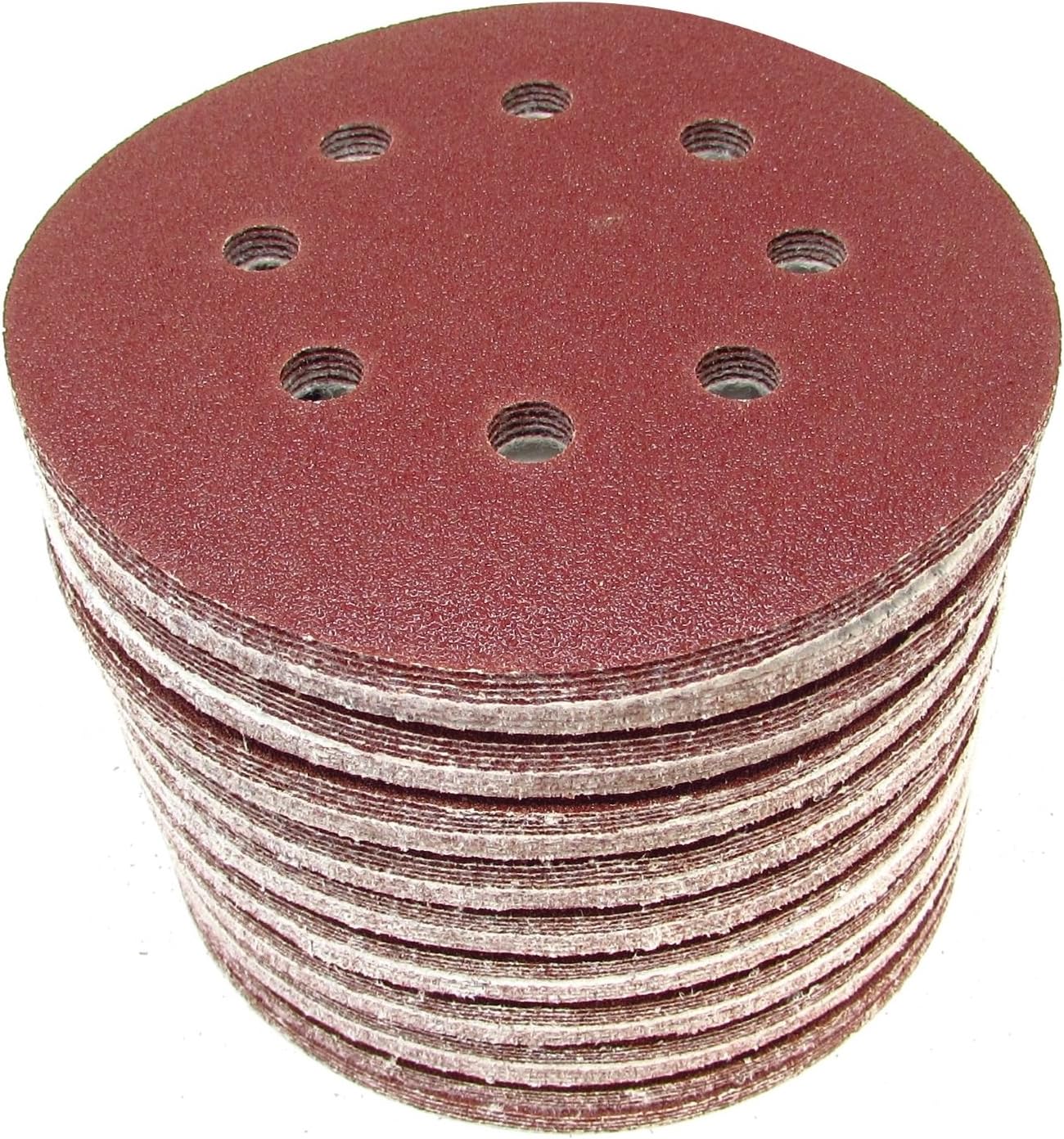 thumbnail image 2 of BHA 5 Inch 150 Grit Hook & Loop Sanding Discs - 100 Pack - No Hole - Aluminum Oxide 2 of 3