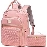 Weitars Lunch Backpack for Women,15.6 Inch Laptop Backpacks Travel Backpack for Women,Work Back pack,Teacher Nurse Back pack Insulated Lunchbox Backpacks