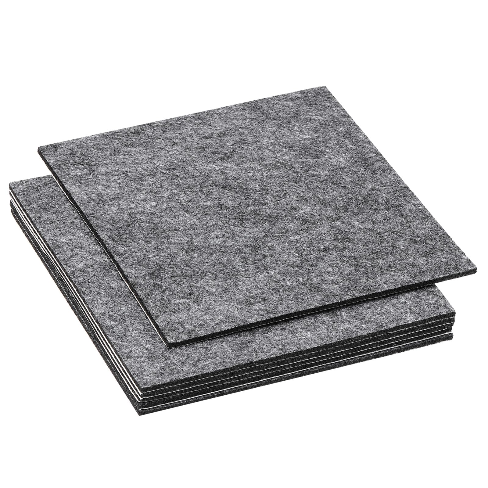 Photo 1 of PATIKIL 6x6 Inch Lamp Base Felt, 6Pack 3mm Thickness Square Felt Furniture Pad Soft Adhesive Non-Slip Anti-Scratch Backed Felt for Lamp Furniture DIY Craft, Grey