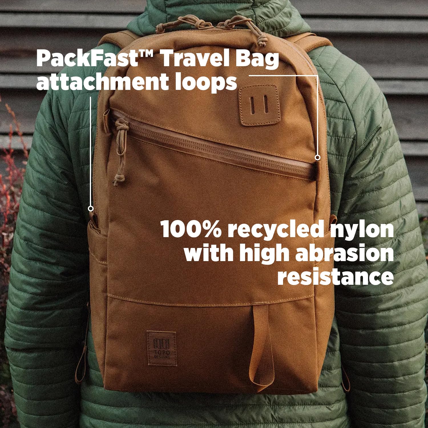 Topo Designs Daypack Tech – Daily Backpack Designed in Denver, Functional Commuter Bag, 2 Padded Laptop Sleeves (Forest)