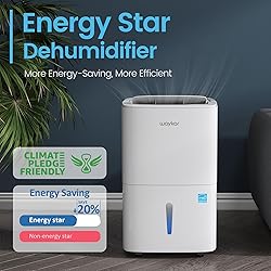 Waykar 80 Pints Energy Star Home Dehumidifier for