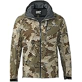 KUIU Axis Hybrid Hooded Jacket – Waterproof Paneling, Wind Resistant, Fleece-Lined Soft Shell for Active Cold Weather Hunting
