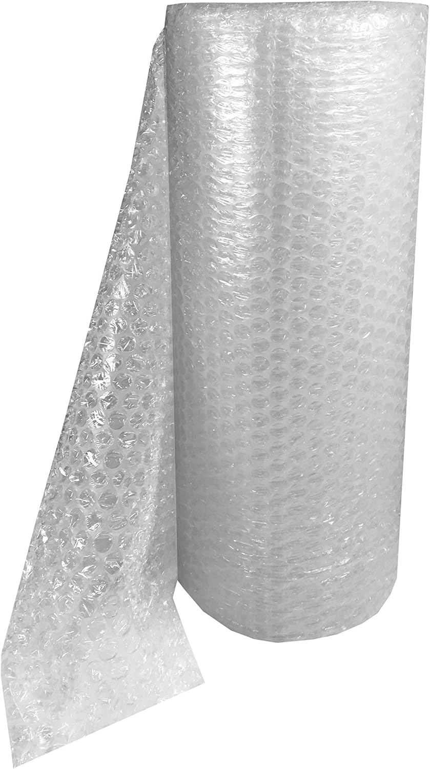 AmazonBasics Perforated Bubble Cushioning Wrap Extra Large 1/2", 48Inch x 65