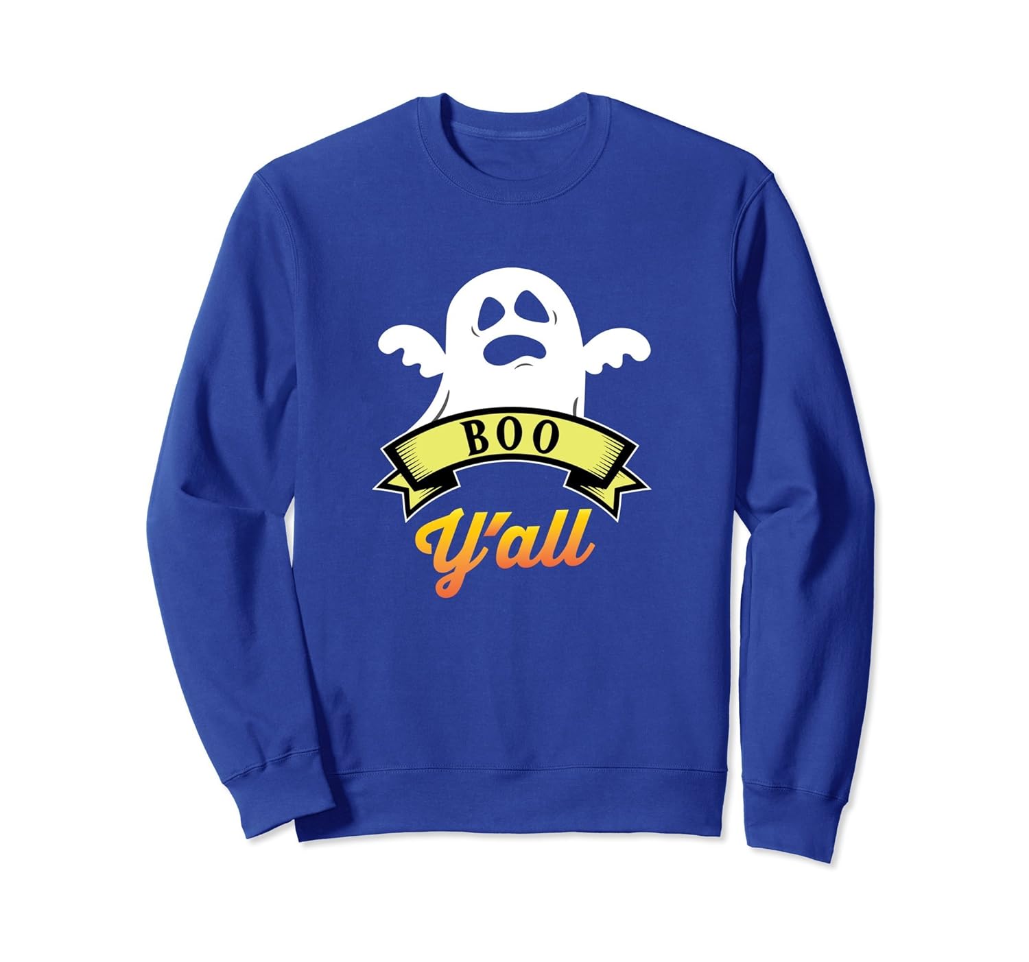 Boo Y'all Halloween Sweatshirt-ANZ