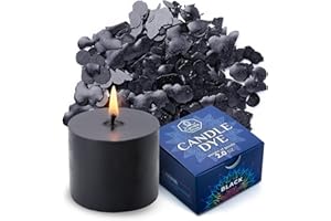 Candle Shop - Black color 2 oz - Dye chips for making candles - Candle wax Dye - A great choice of colors