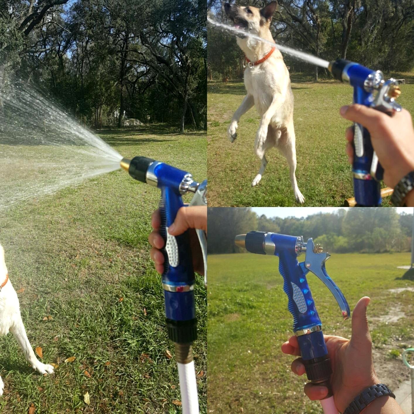 RAAYA GARDEN HOSE NOZZLE Heavy-Duty High-Pressure Flow Control - Equipped with Quick Connectors / Rubber Washer - Convenient Garden Watering and Car Washing – Maximum Satisfaction