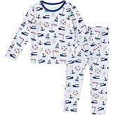 pureborn Baby Toddler Kids Viscose from Bamboo Pajamas Set Pjs 2pcs 18M-8Y