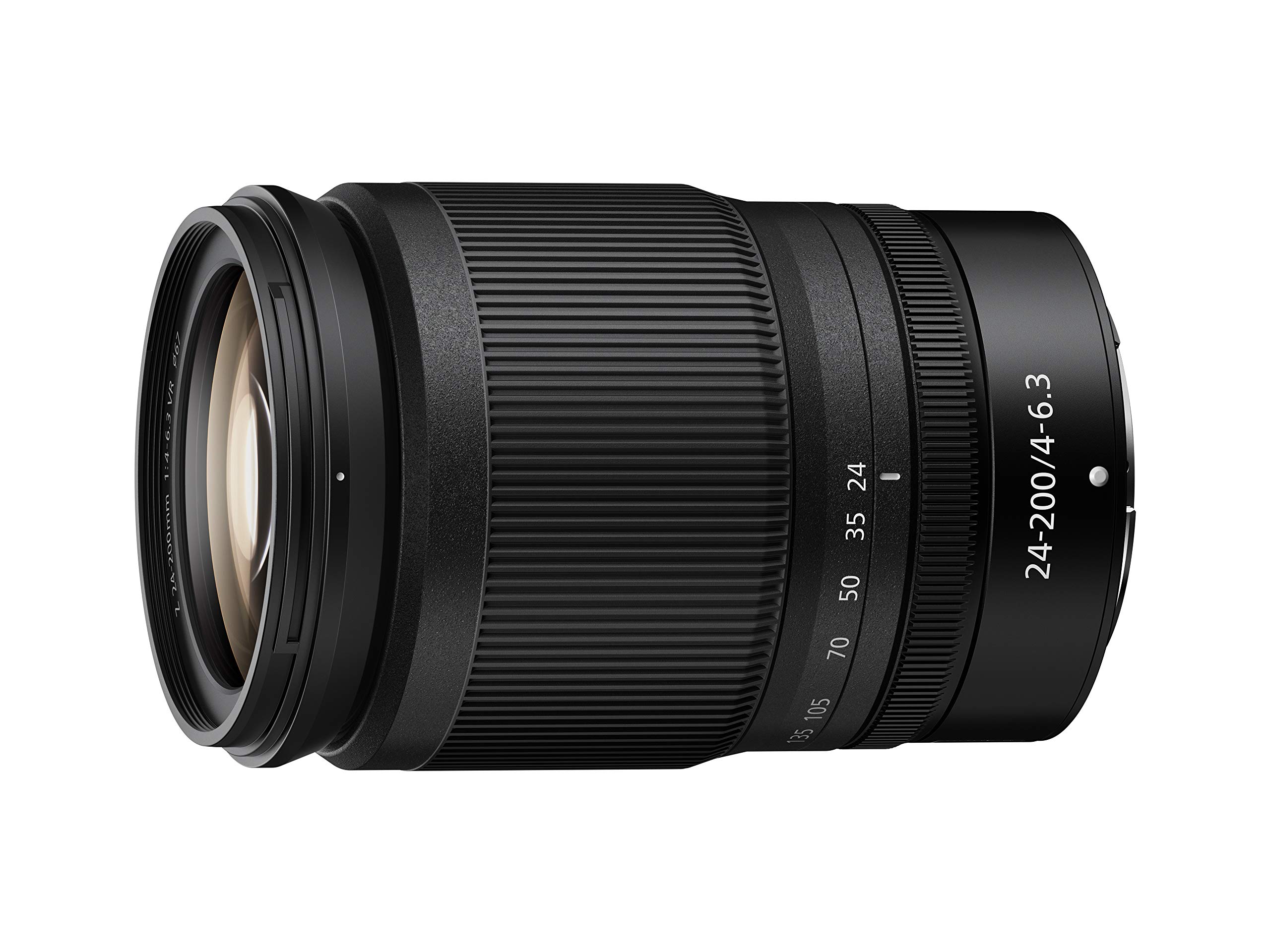 Nikon Nikkor Z 24-200mm f/4-6.3 VR, Teleobiettivo Zoom Ultracompatto a Pieno Formato, Trattamento Arneo e al Fluoro, Adatto a Filmati, Nero [Nital V.I.P.: 6 anni di garanzia]