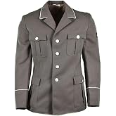 Original German NVA Army Dress Jacket Officier Formal Uniform Grey Military NEW