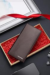 VANNANBA Full Grain Wallet for Men RFID Blocking
