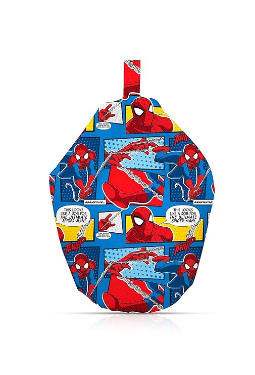 SpiderMan Ultimate head Kids Bean Bag, Cotton, MultiColour Amazon