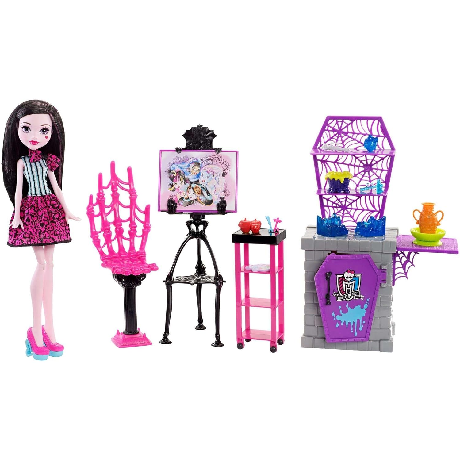 draculaura art class