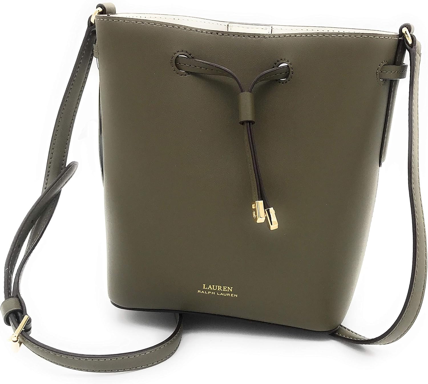 ralph lauren drawstring bucket bag