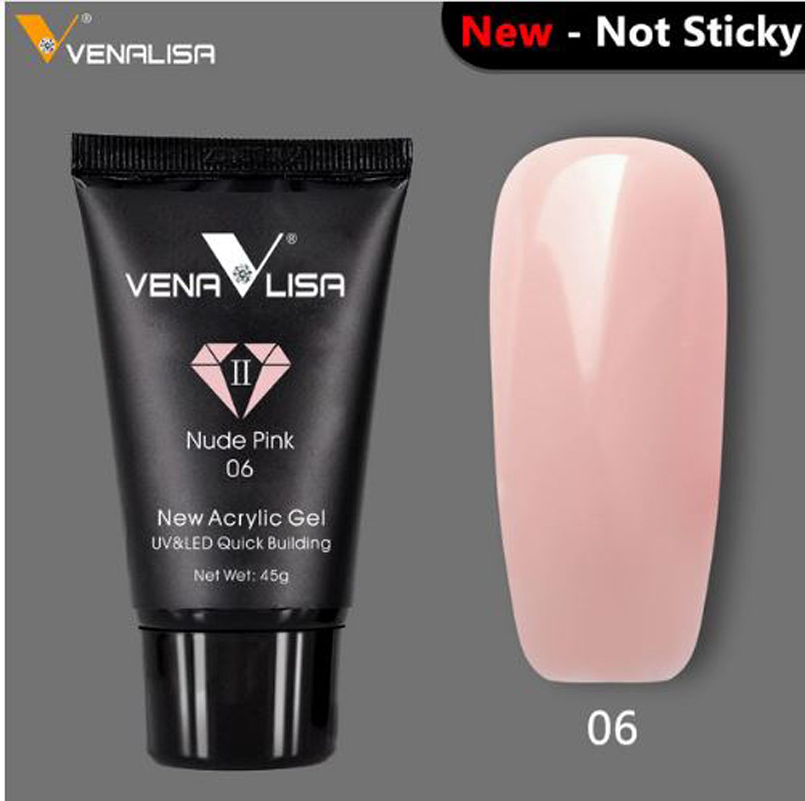 Thick Builder Gel Nails Pink CANNI New 15ml Finger Nail Extension UV Gel Nail Cover Pink Camouflage Soak Off Hard Jelly Gel (06 Acrylic Gel)
