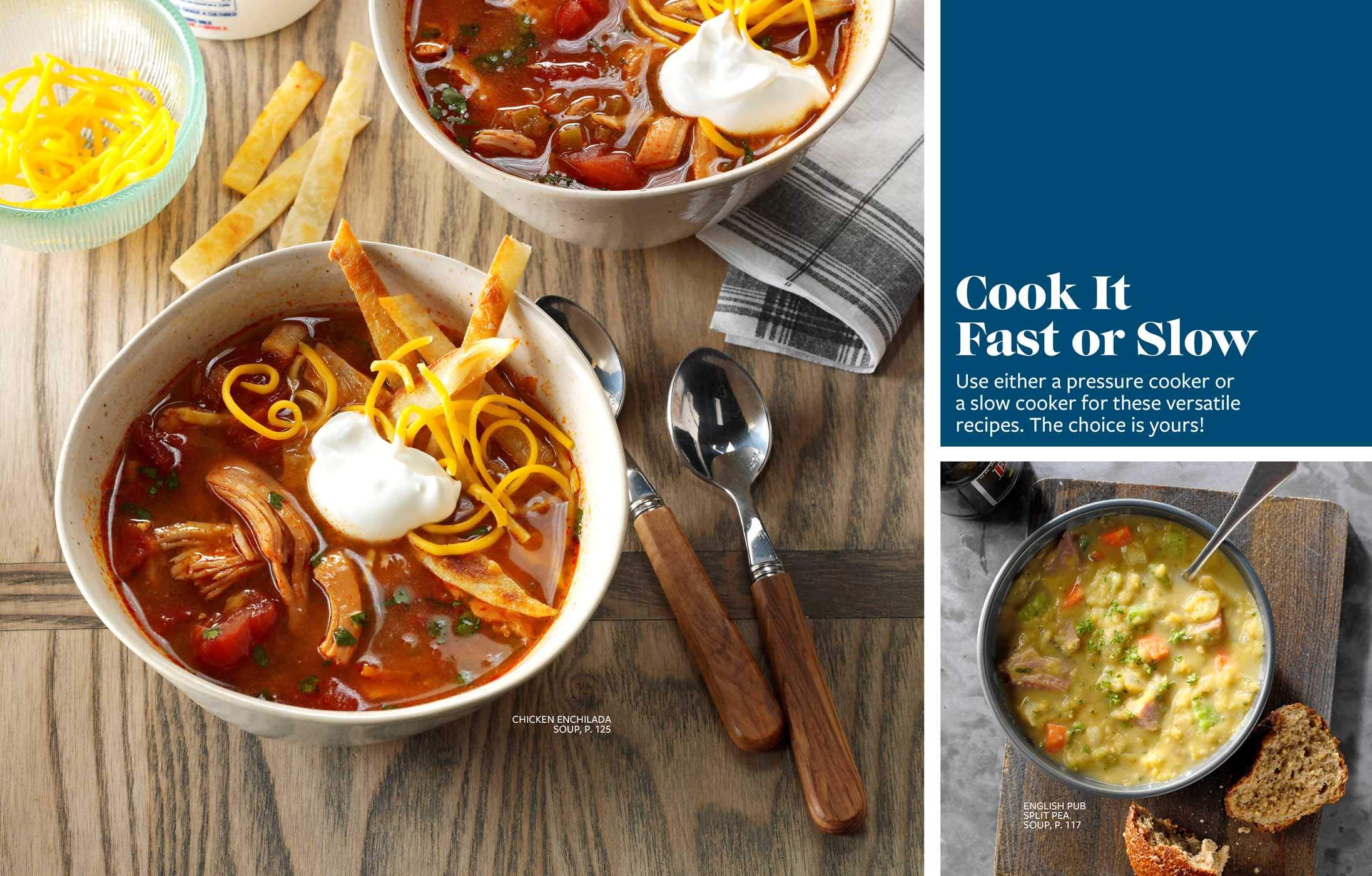 Taste of Home Soups, Stews and More: 325+ Comfort Food Recipes With Tasty Photos and Handy Tips (Taste of Home Comfort Food) Taste of Home Soups, Stews and More: 325+ Comfort Food Recipes With Tasty Photos and Handy Tips (Taste of Home Comfort Food) Paperback Kindle Hardcover Spiral-bound